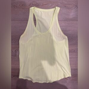 Lululemon Yellow Tank Top